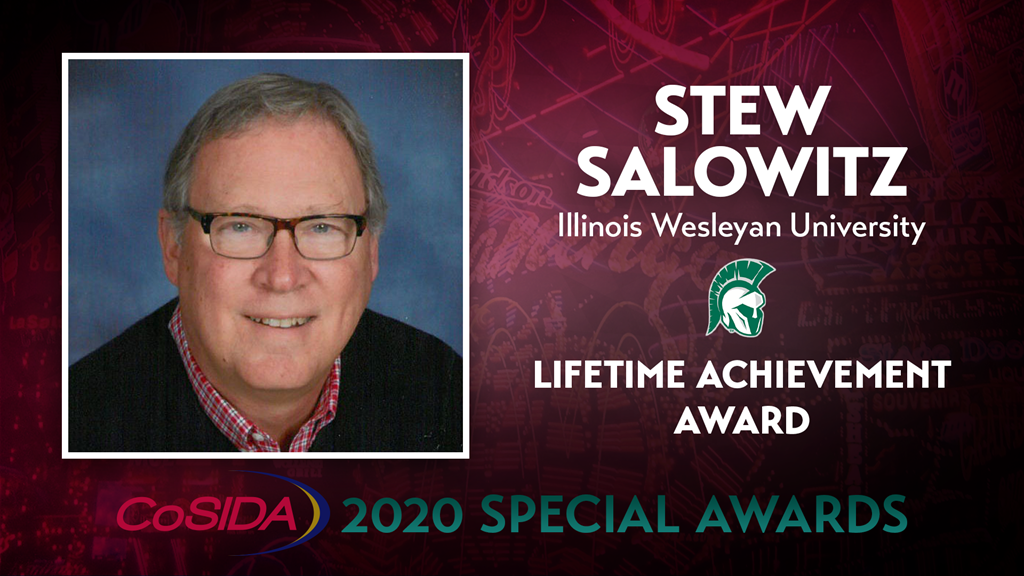2020 Special Awards Salute: Stew Salowitz (Illinois Wesleyan), Lifetime Achievement Award